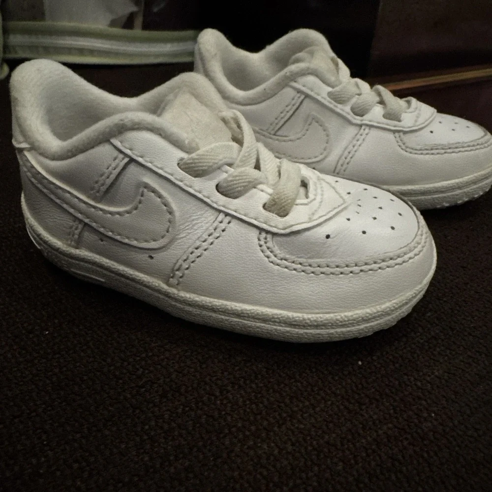 Nike Air Force 1 Crib CB White 844103-100 – Size 4C - Picture 5 of 7